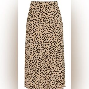 Sanctuary leopard midi skirt new with tags